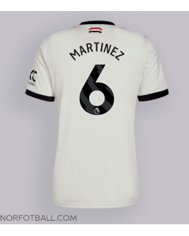 Billige Fotballdrakt Manchester United Lisandro Martinez #6 Replika Tredjedrakt 2024-25 Kortermet